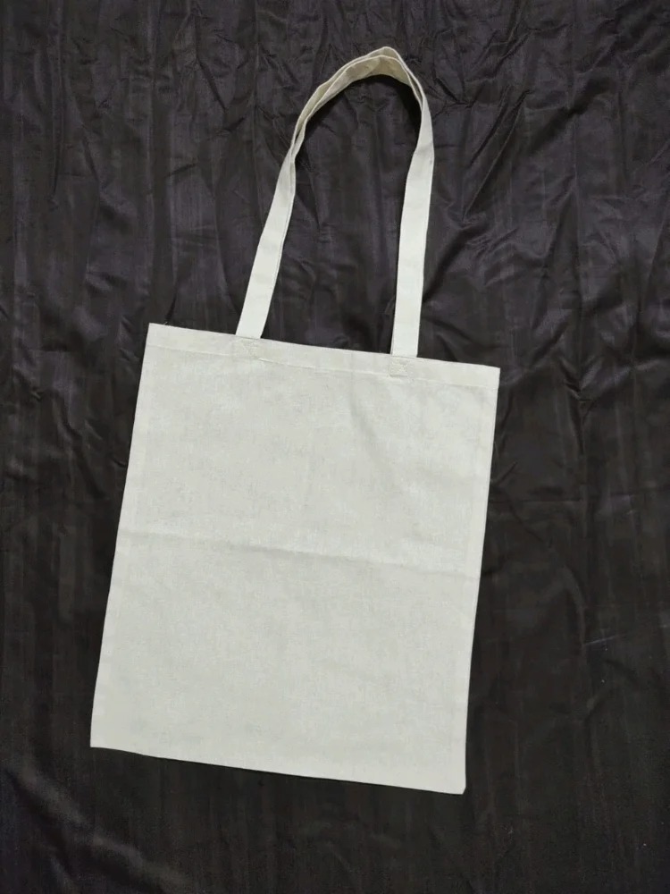 Plain White Canvas Tote