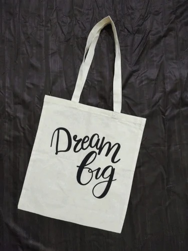 Printed Canvas Tote – Dream Big