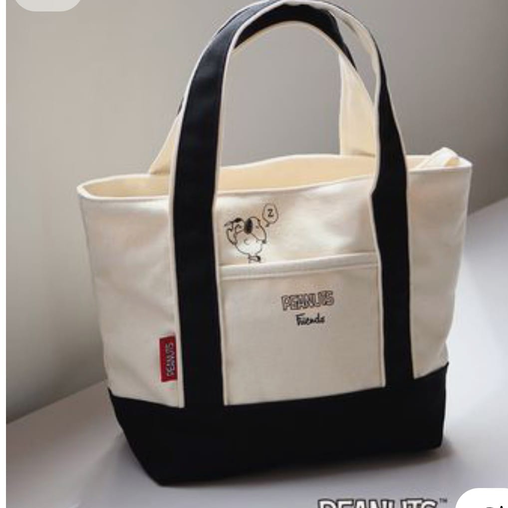 Premium Canvas Tote with Pocket